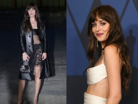 蜘蛛夫人Dakota Johnson身材水滴胸型纖長雙腿！格雷女瘦身餐單迷到Coldplay主音Chris Martin