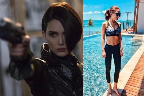 Hannah Quinlivan abs training