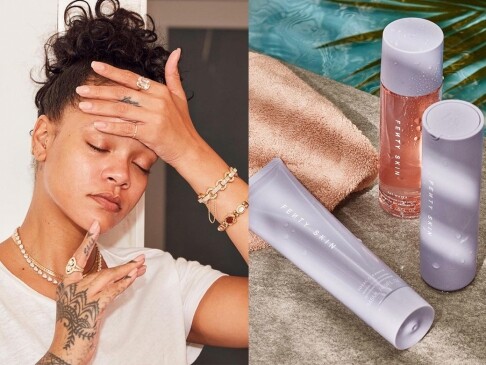 揭開Rihanna的護膚秘密！Fenty Skin 首個系列 Fenty Skin Start’rs 隆重登場：洗面乳、爽膚水、防曬保濕霜！