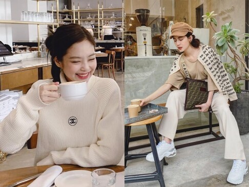 5個 Blackpink Jennie、秀智等時尚達人到訪隱世cafe穿搭靈感！By Far、Maison Kitsuné等品牌簡約文青穿搭網購推薦