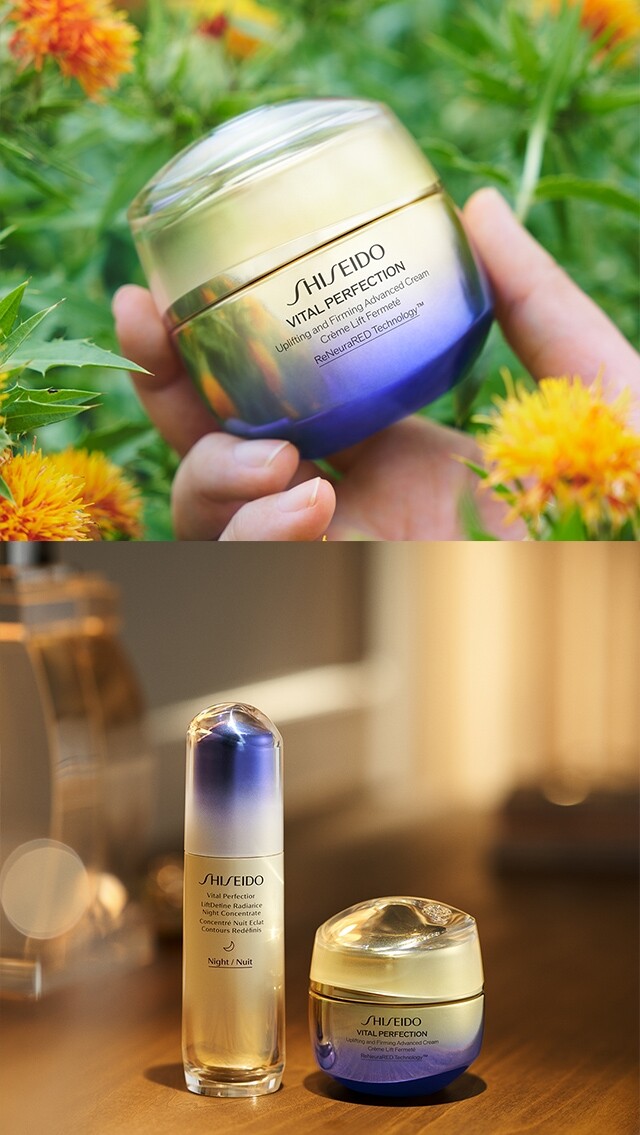 日本山形縣最上紅花力量！感受SHISEIDO全新VITAL PERFECTION賦活塑顏提拉修護滋潤面霜的修護功效