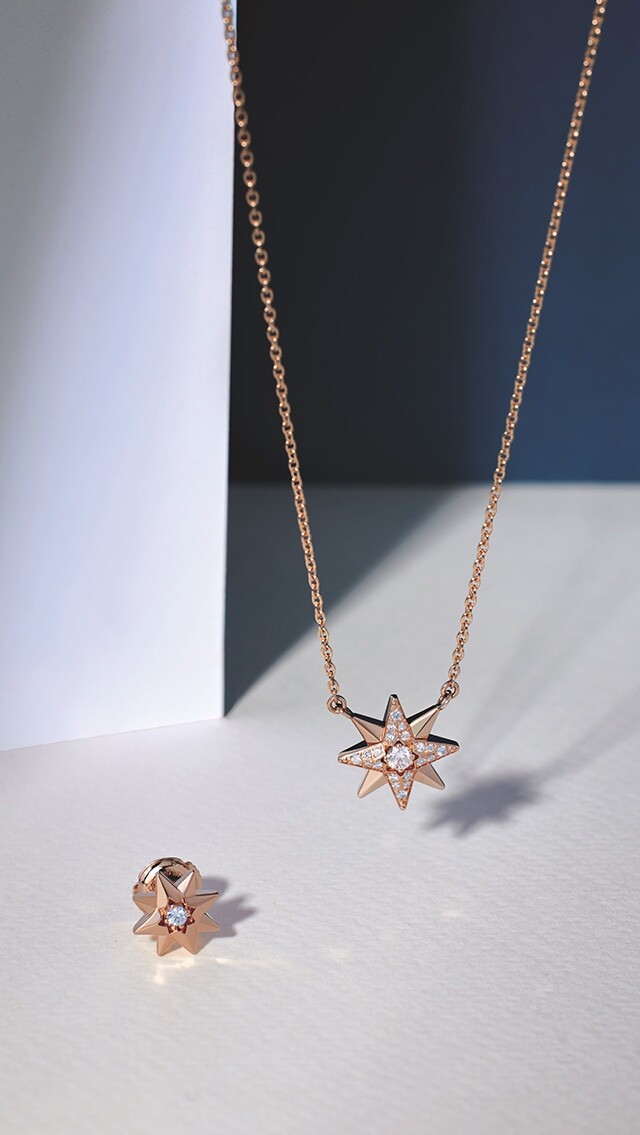 Dior推出Rose des Vents系列全新珠寶 以Étoile des Vents再續前緣