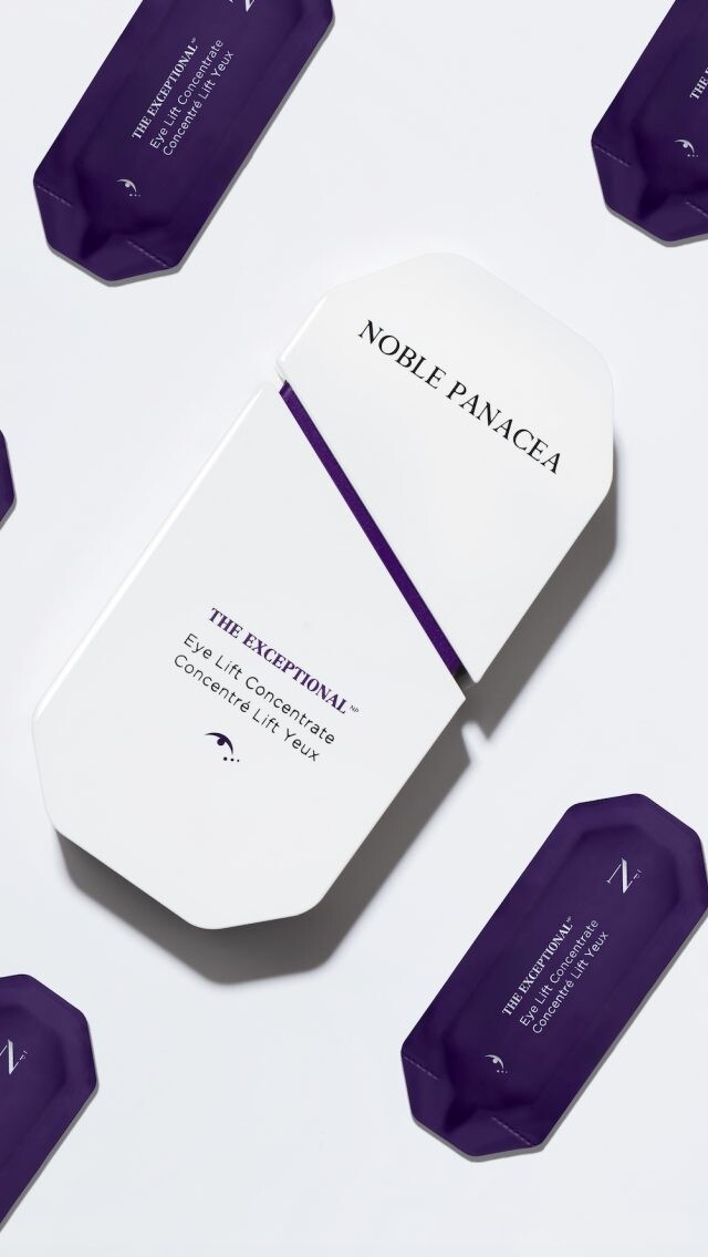 透過Noble Panacea 護膚體驗-利用OSMV™技術，為眼周帶來持久的修復效果