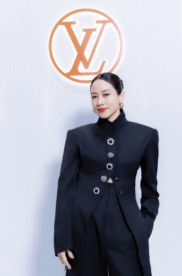 林嘉欣驚喜現身 Louis Vuitton 2024春夏系列活動現場