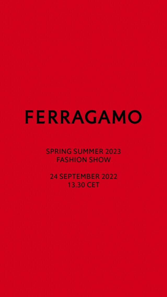同步收看！Ferragamo 2023春夏米蘭時裝騷直播