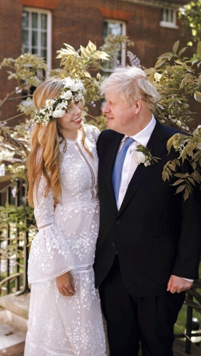 與女企業家每周幽會一次、大爆私房事！英國首相Boris Johnson與小23歲同居女友Carrie秘密結婚 、一文看清風流英國首相的感情世界！