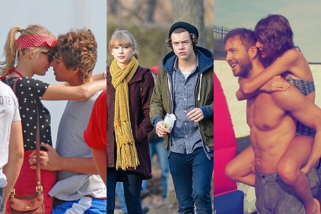 Taylor Swift, 男朋友, Calvin Harris, 前男友, Harry Styles