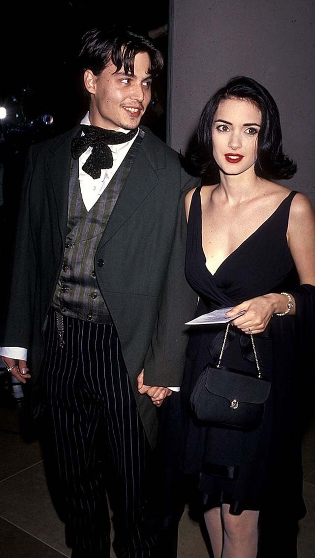 天堂與地獄的組合！Johnny Depp與Winona Ryder印證天蠍與雙子相愛相殺的愛情故事