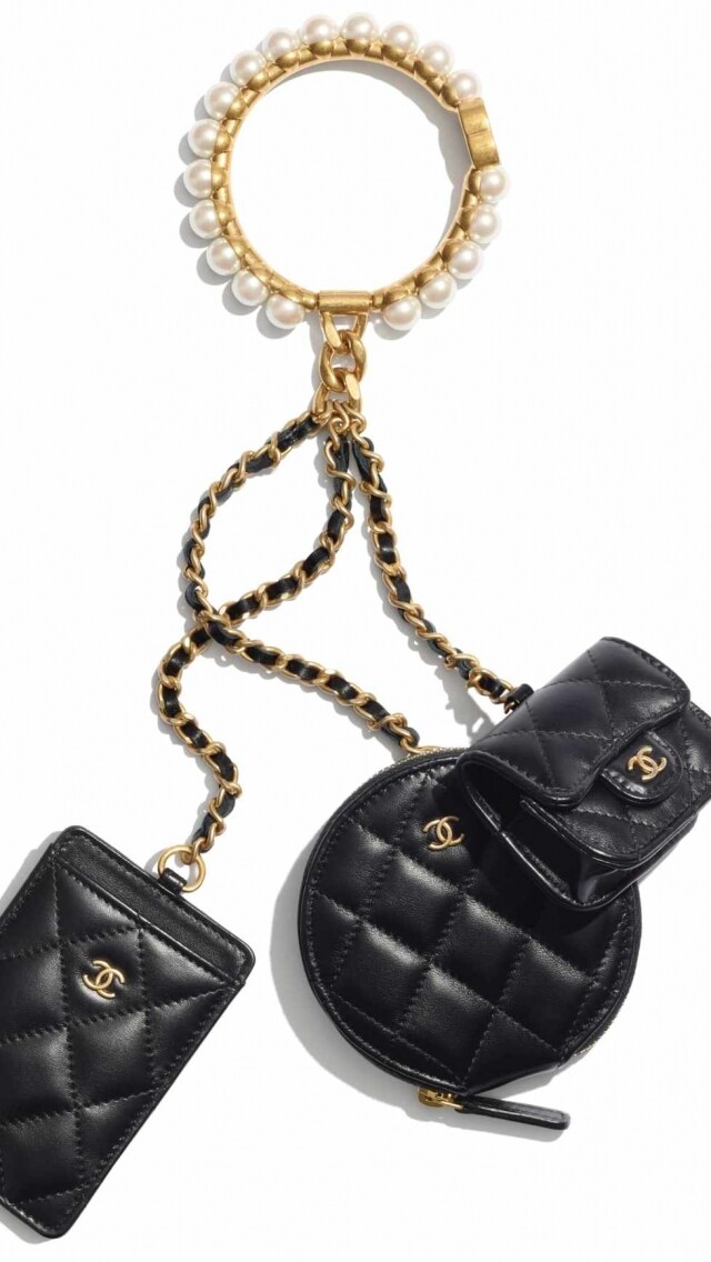 Chanel卡片套+散銀包+AirPods case一串3件超可愛！令人1秒愛上的秋冬新款Chanel手袋、小皮具