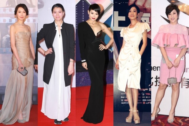 胡杏兒,佘詩曼,袁詠儀,郭藹明,陳法蓉,香港小姐,短髮造型,穿搭,配搭,連身裙