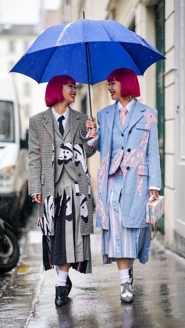 下雨一樣要穿得時尚！ 從街拍達人學習18個雨天穿搭貼士