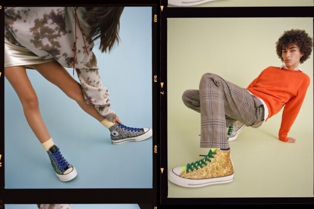 Converse X JW Anderson 新波鞋好可愛！糖果拼色珠片帆布鞋 回到童真時代