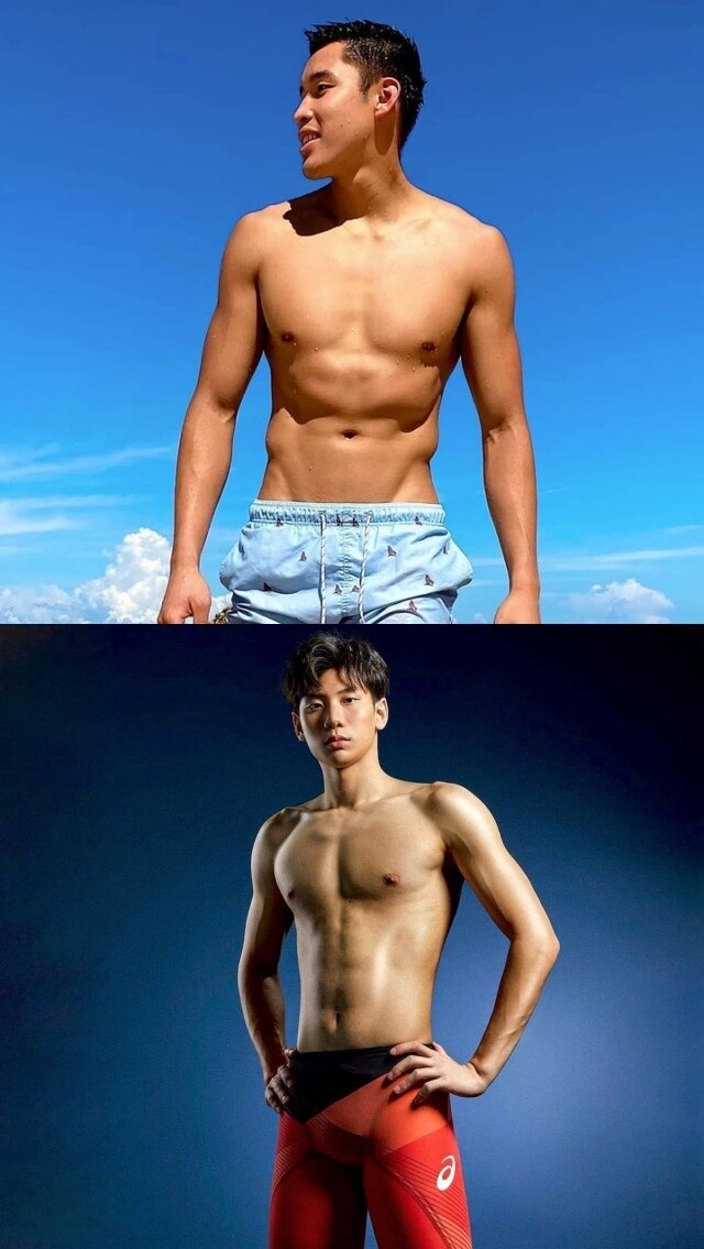 東京奧運游泳「亞洲人魚」男神代表！港隊24歲Ian何甄陶、台灣19歲王冠閎未比賽先在陸上時尚對決
