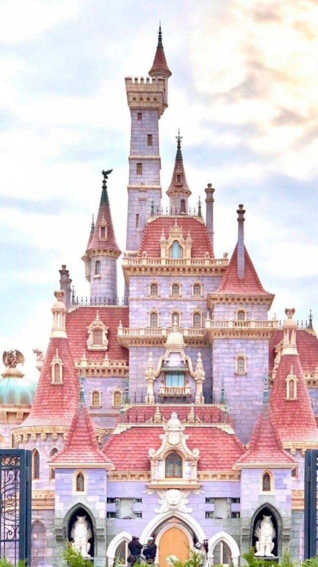 東京迪士尼粉紅公主城堡