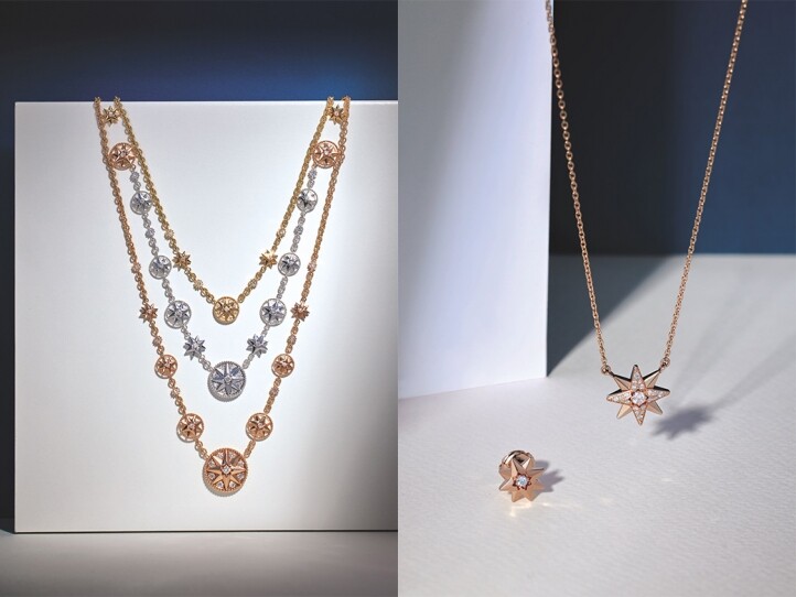 Dior推出Rose des Vents系列全新珠寶 以Étoile des Vents再續前緣