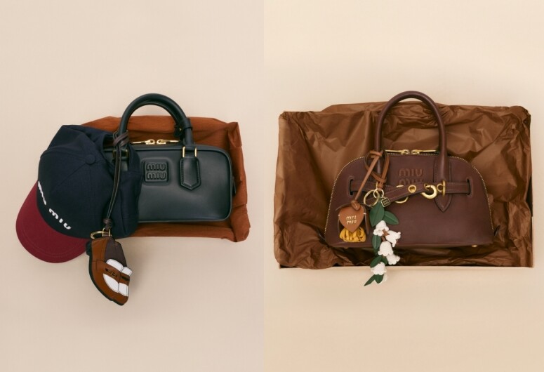 Miu Miu直接將單品縮小變吊飾超可愛！12款Loewe、Balenciaga等必買2024名牌手袋配飾、鎖匙扣掛飾