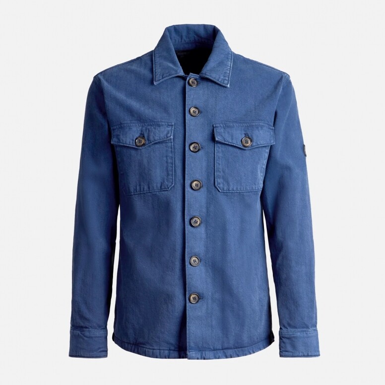 Shirt Jacket Blue