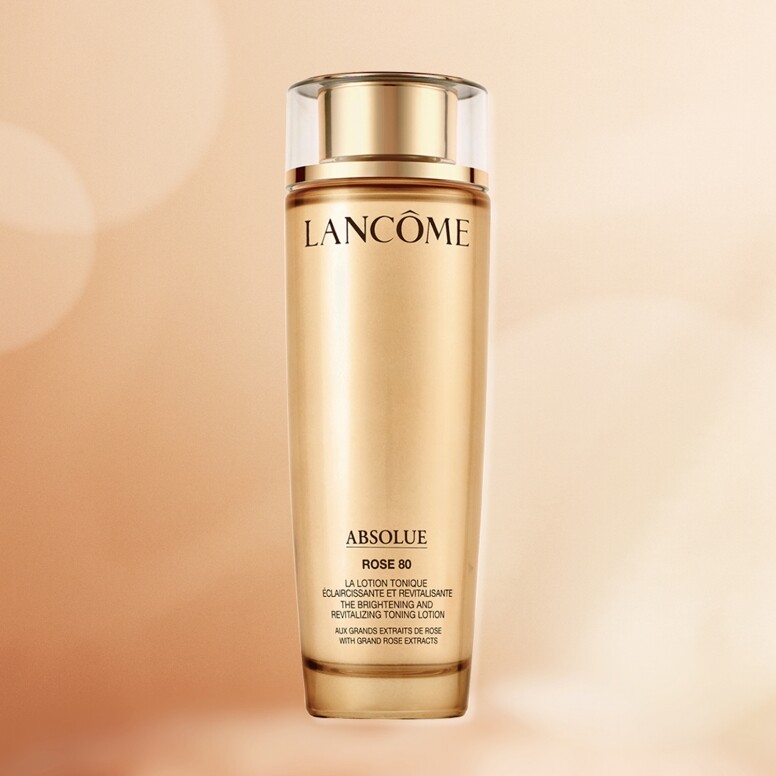 玫瑰花水推薦：極緻完美玫瑰精華水 (HK$970/150ml Lancome)