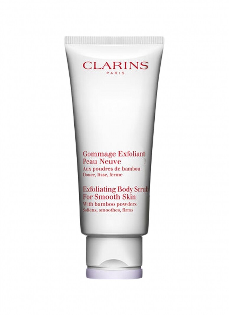 身體去角質產品推薦：Clarins Exfoliating Body Scrub 透滑身體磨砂 $370／200ml