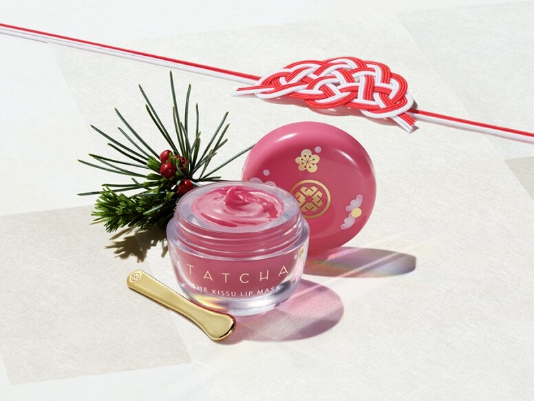 Pantone 2023代表色Viva Magenta美妝品推薦：Tatcha 一吻傾情果凍護唇膜 $250