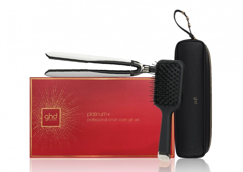 2023新年美妝品護膚品推介：ghd Platinum+™專業智能造型夾新年禮品套裝(黑/白色) $2,295