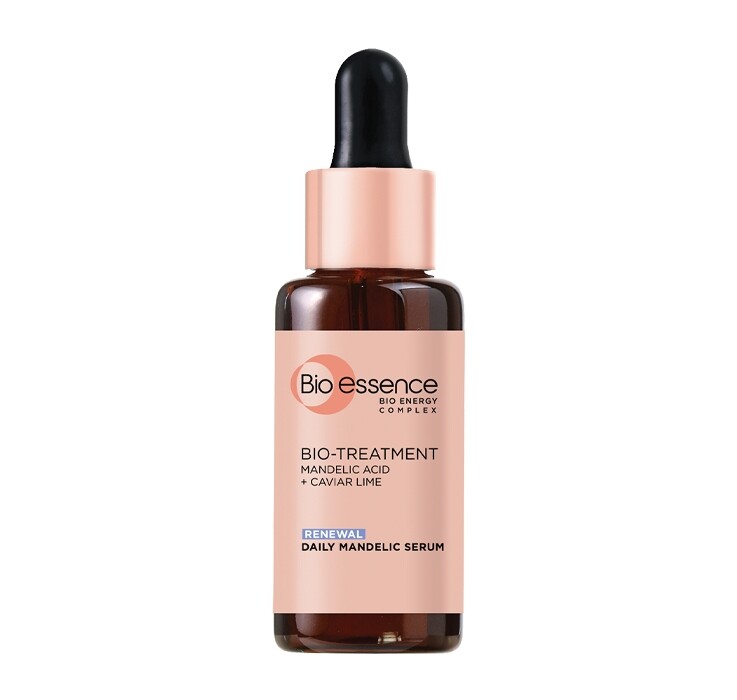 杏仁酸推薦：全能修護杏仁酸魚子萊姆嫩膚精華 (HK$268/25ml Bio Essence)