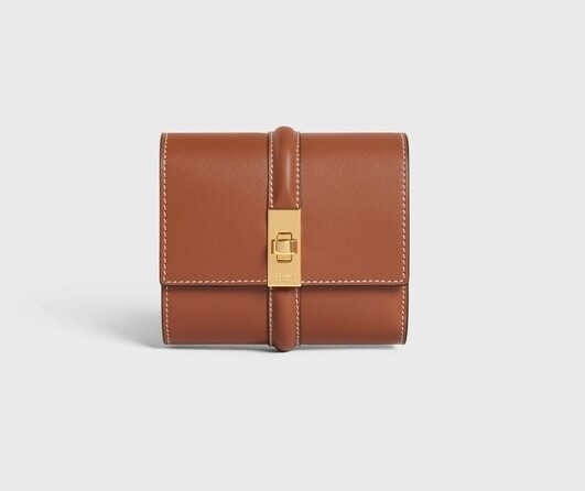 Celine 小牛皮16 銀包