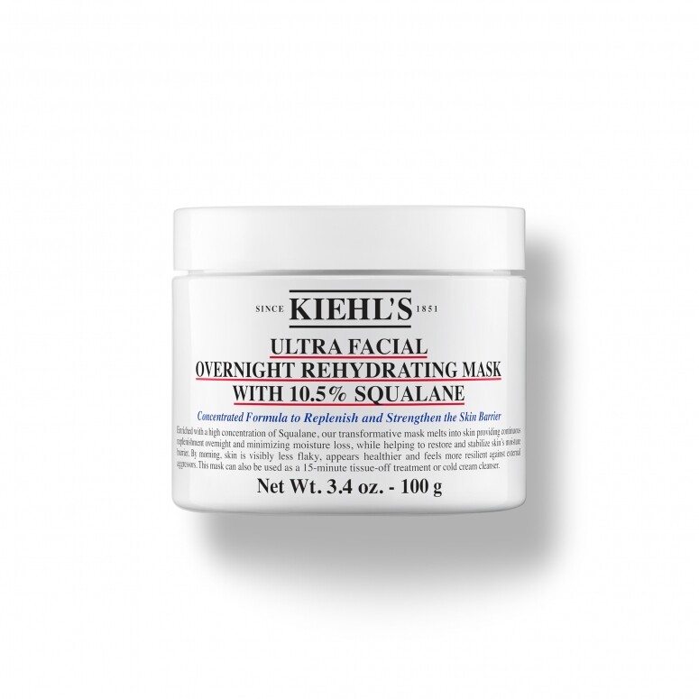 Sleeping Mask推介：特效保濕晚間面膜 (HK$330/100g Kiehl‘s)