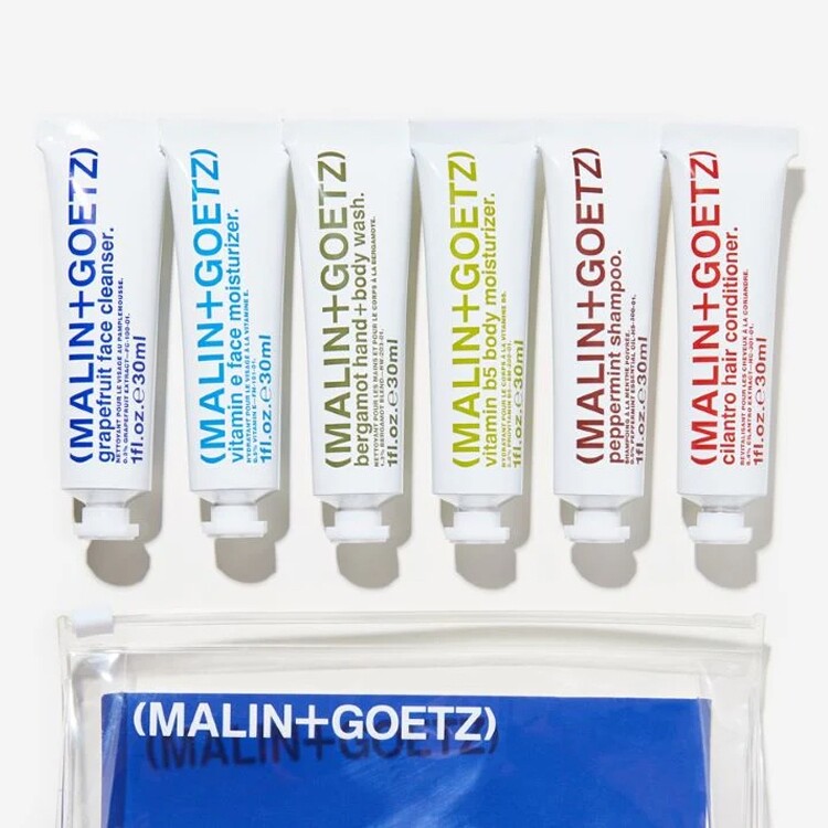 旅行裝護膚品：基礎護膚旅行套裝 (HK$280 malin+goetz)