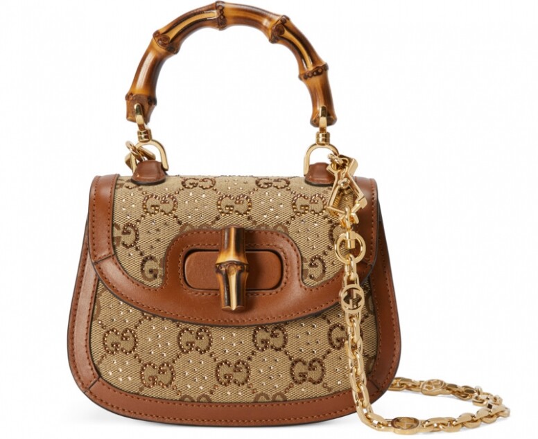 Gucci Bamboo 1947 mini top handle bag