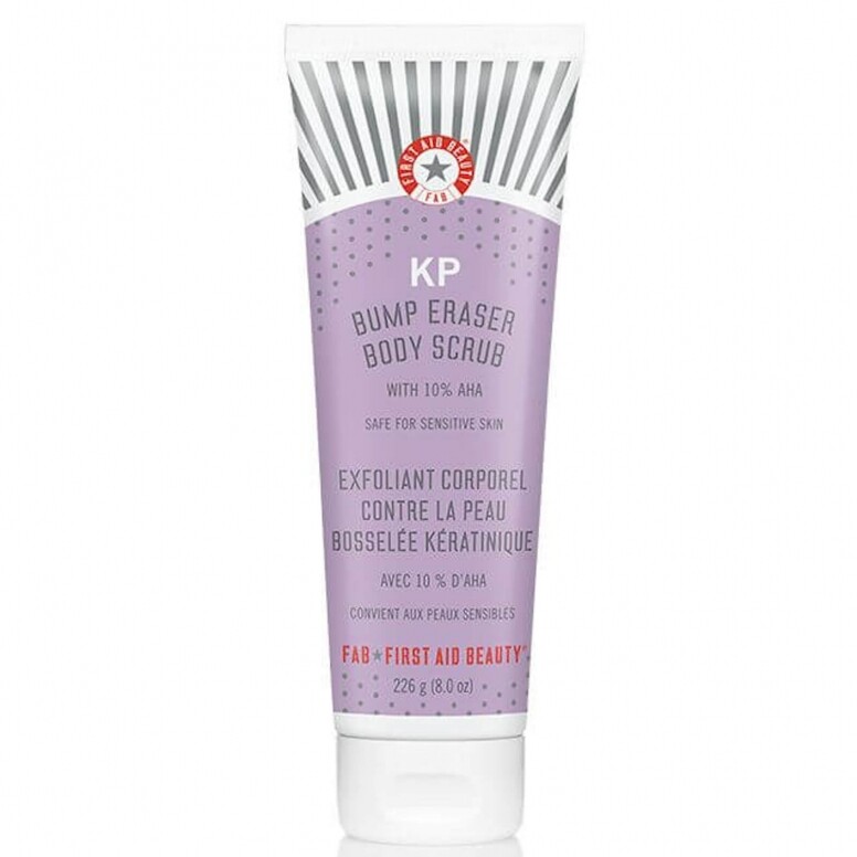 First Aid Beauty KP Bump Eraser Body Scrub with 10% AHA