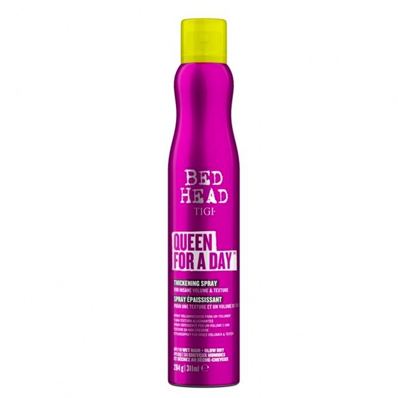 頭髮蓬鬆產品：女王頭髮蓬鬆增厚噴霧 (HK$188/311mL Tigi)