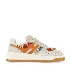 Sneakers Hogan H630 Ivory Orange Red