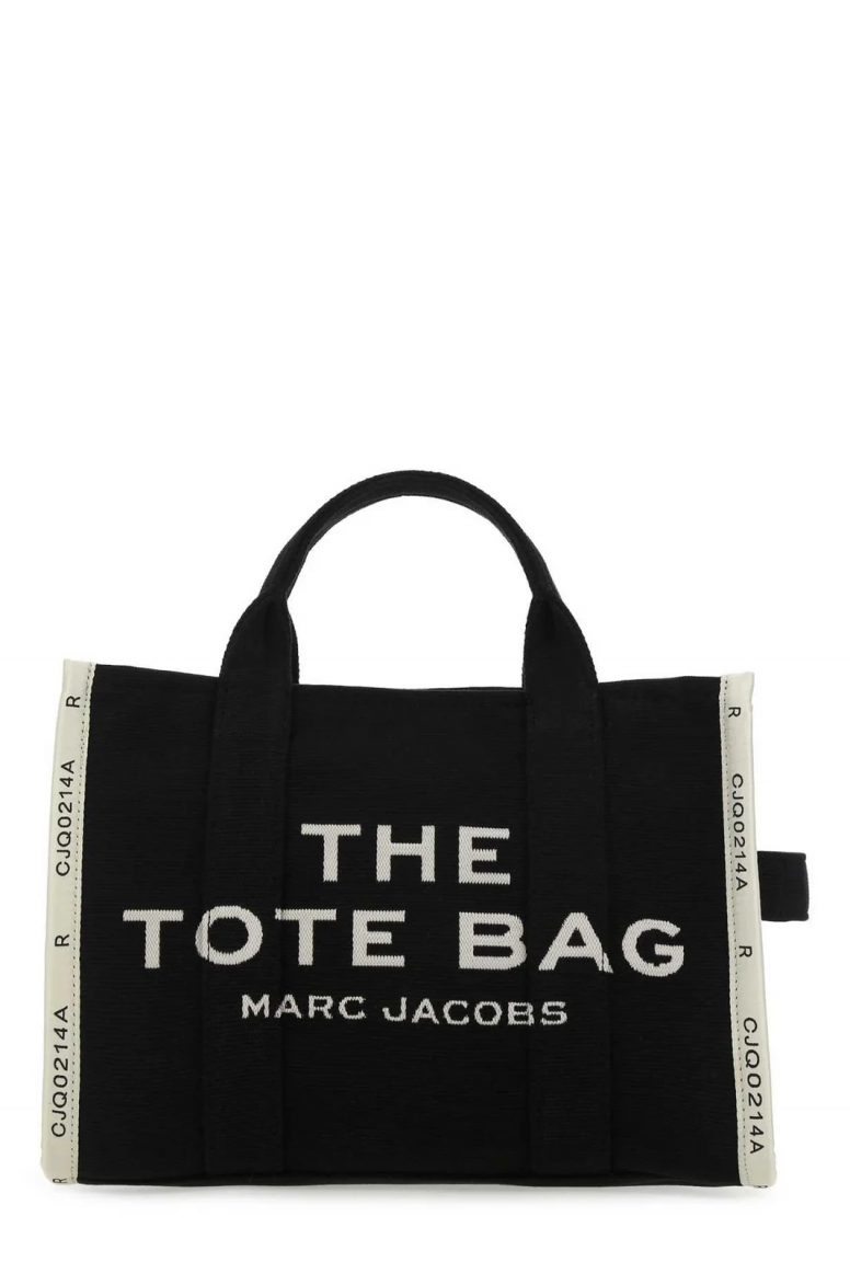 The Jacquard Logo Detailed Medium Tote Bag