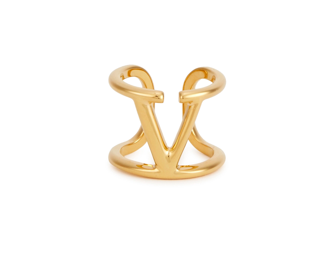 Cut-out VLogo design