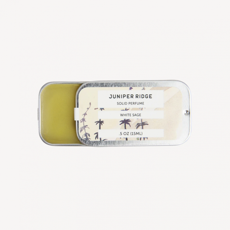 香水膏推薦2023：Juniper Ridge 白鼠尾草固體香水 $129
