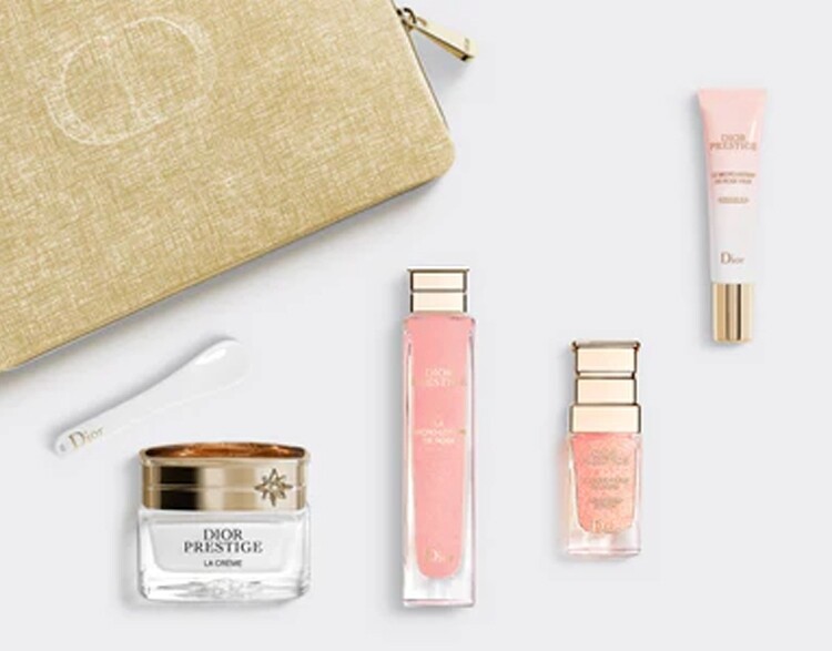 旅行裝護膚品：玫瑰花蜜體驗套裝 (HK$2050 Dior)
