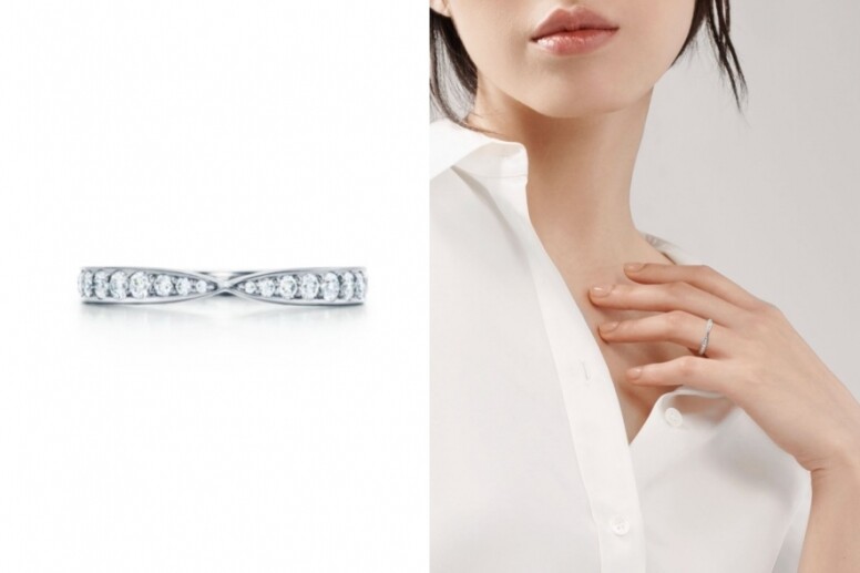鑽石線戒怎樣選？線戒戴法多單戴、疊戴也可：Cartier、Tiffany等11款線戒推薦
