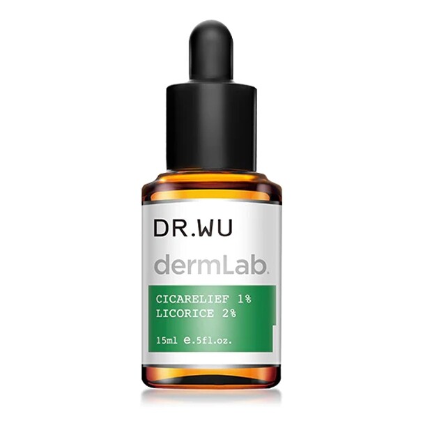 敏感肌精華推薦：Dermlab 1%積雪草舒敏修護精華 (HK$240/15ml Dr.wu)