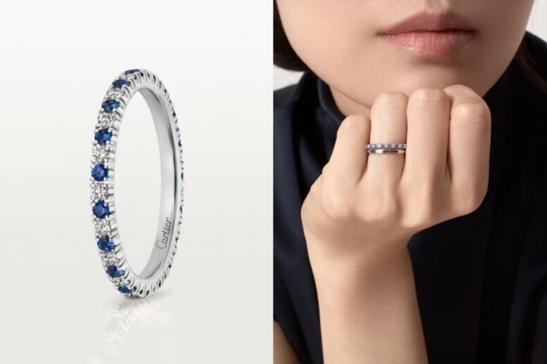鑽石線戒怎樣選?線戒戴法多單戴、疊戴也可:Cartier、Tiffany等11款線戒推薦 鑽石線戒怎樣選?線戒戴法多單戴、疊戴也可:Cartier、Tiffany等11款線戒推薦