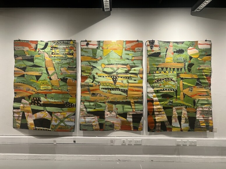 藝術家黃仁逵個展《繪畫黄仁逵》:「大部分人不是在追求生命真正的意義,只是安全感而已。」 藝術家黃仁逵個展《繪畫黄仁逵》:「大部分人不是在追求生命真正的意義,只是安全感而已。」