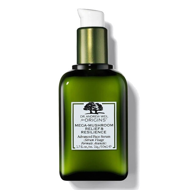 敏感肌精華推薦：靈芝菇菌抗逆健膚精華 (HK$715/50ml Origins)