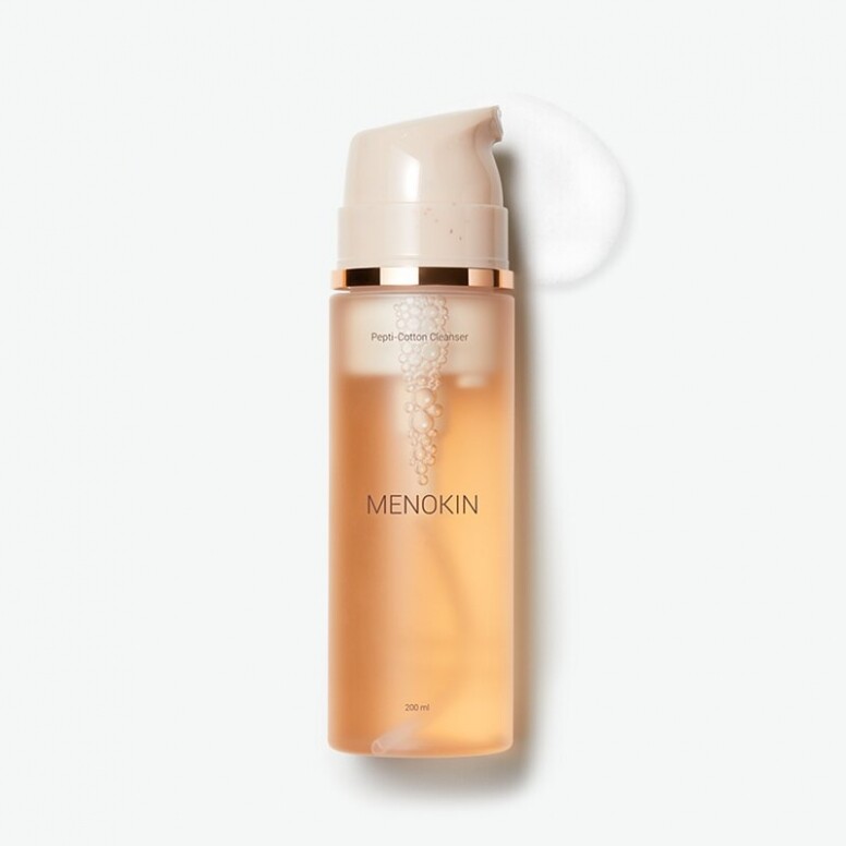 MENOKIN Pepti-Cotton Cleanser高效保濕潔面泡沫 $230