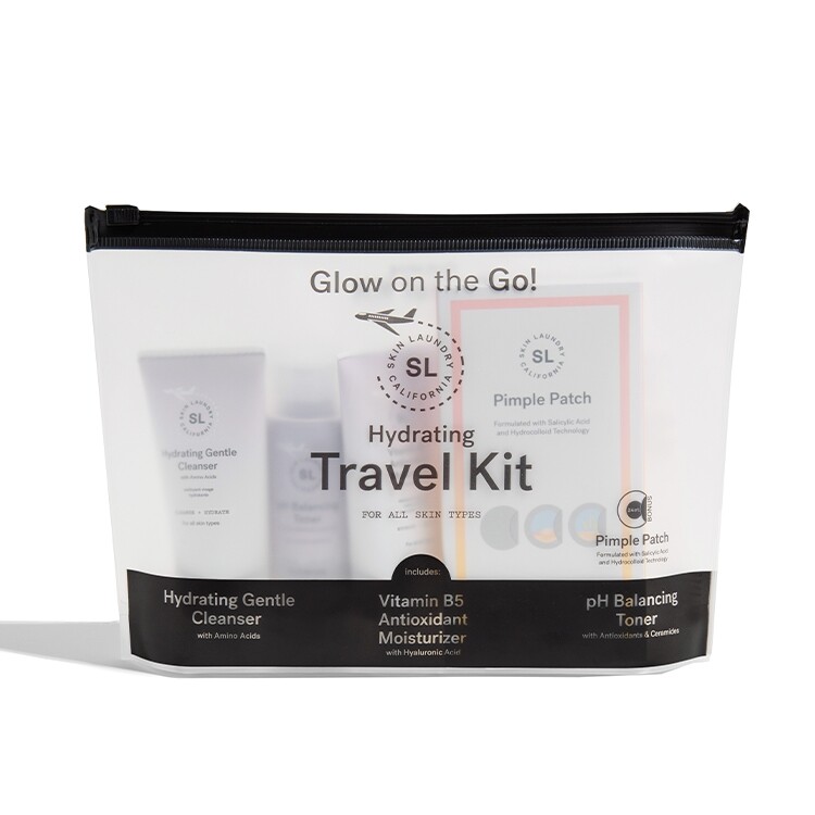 旅行裝護膚品：補濕抗氧旅行套裝 (HK$350 Skin Laundry)