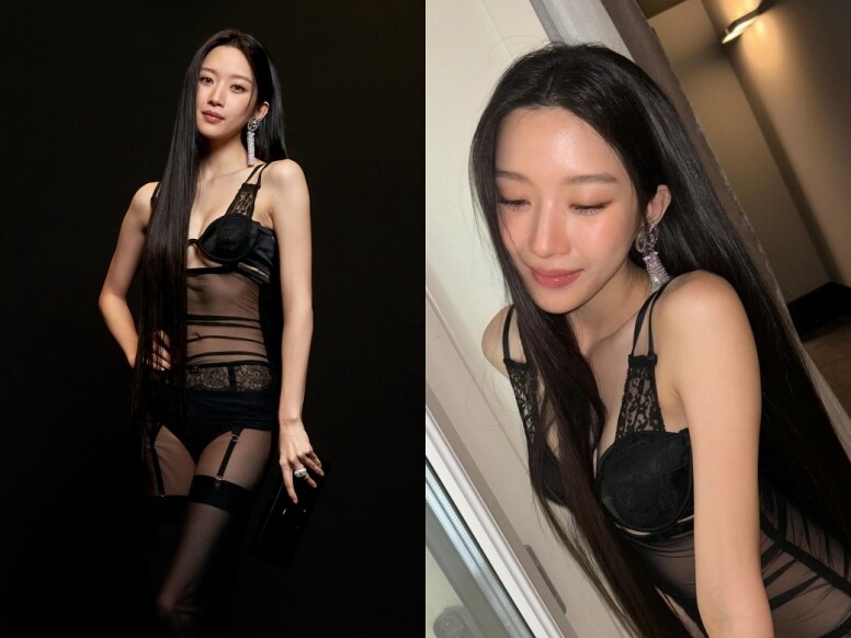 文佳煐超性感Dolce&Gabbana透視造型引熱議!「人間D&G」女神高冷優雅穿搭解構 文佳煐超性感Dolce&Gabbana透視造型引熱議!「人間D&G」女神高冷優雅穿搭解構