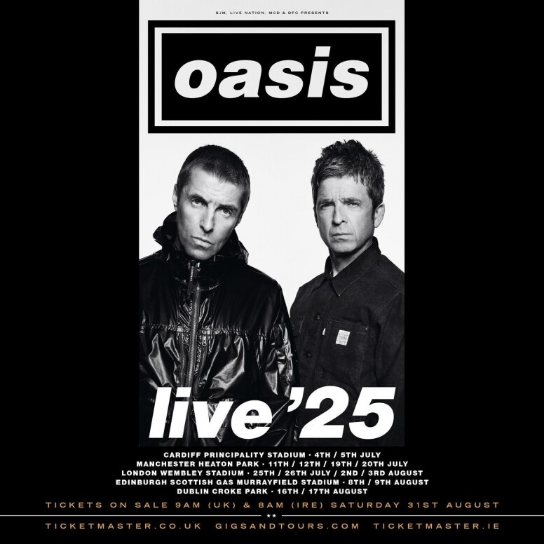 Oasis 破冰復合！Gallagher 兄弟反面多年竟然回歸2025 開唱！