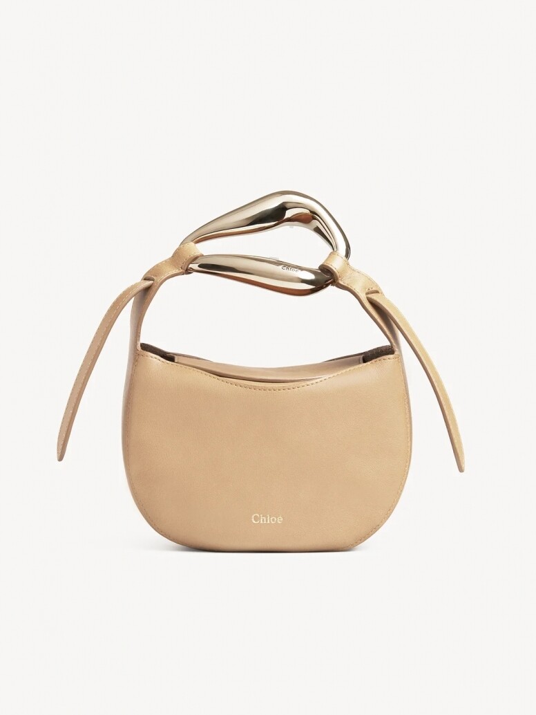 賈靜雯同款：CHLOÉ Kiss small leather tote