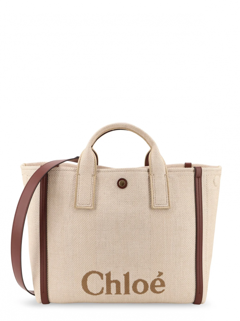 Carry Logo Detailed Tote Bag