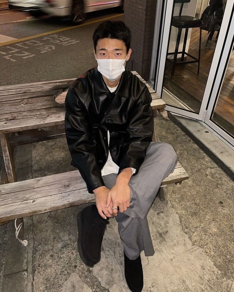 皮衣穿搭才有型