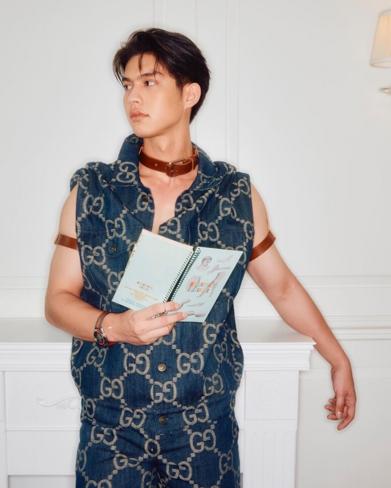 Gucci套裝復古味濃